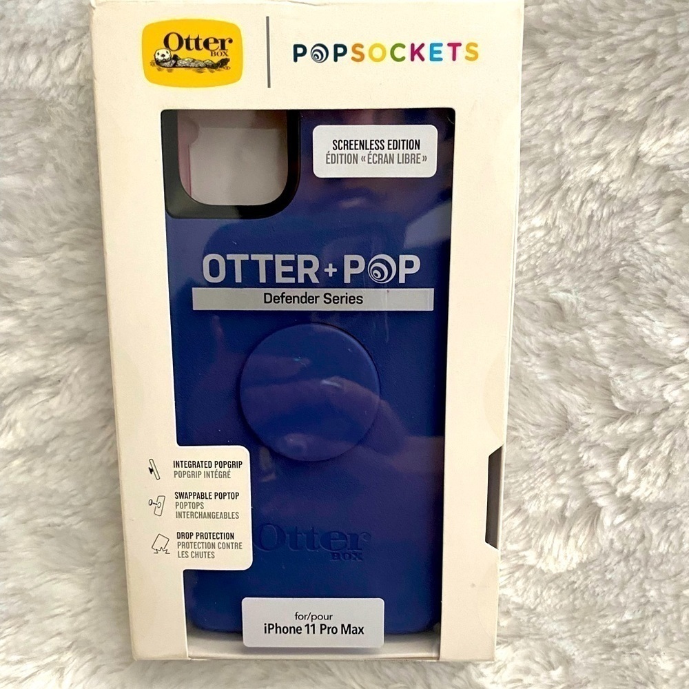 NEW iPhone 11 Pro Max OtterBox Purple case discontinued.